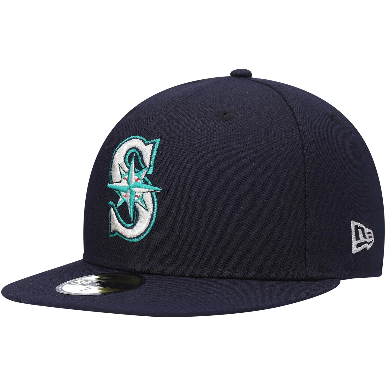 Men's Seattle Mariners New Era Navy 9/11 Memorial Side Patch 59FIFTY Fitted Hat - Image 3