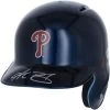 Alec Bohm Philadelphia Phillies Fanatics Authentic Autographed Alternate Chrome Mini Batting Helmet - Fanatics Exclusive