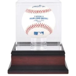 Fanatics Authentic Antique Mahogany Baseball Display Case