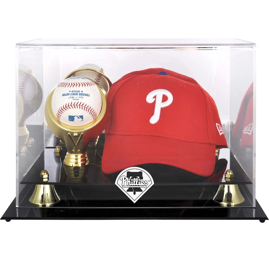 Philadelphia Phillies Fanatics Authentic Acrylic Cap And Baseball Logo Display Case