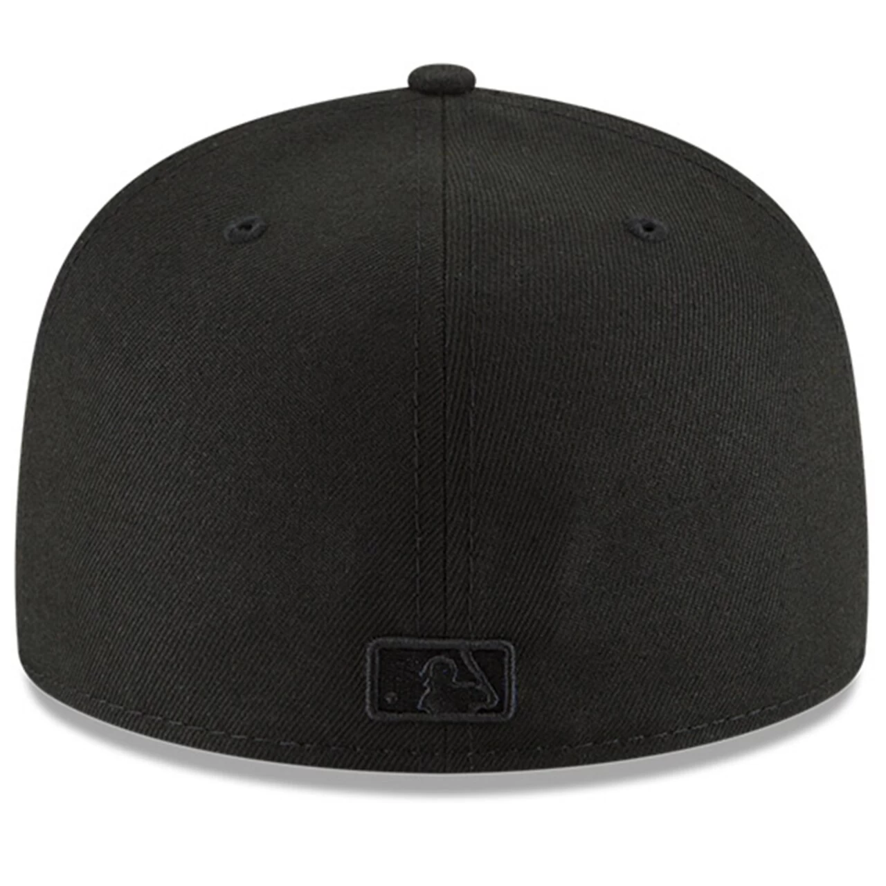Men's Cleveland Guardians New Era Black/Black 59FIFTY Fitted Hat - Image 4