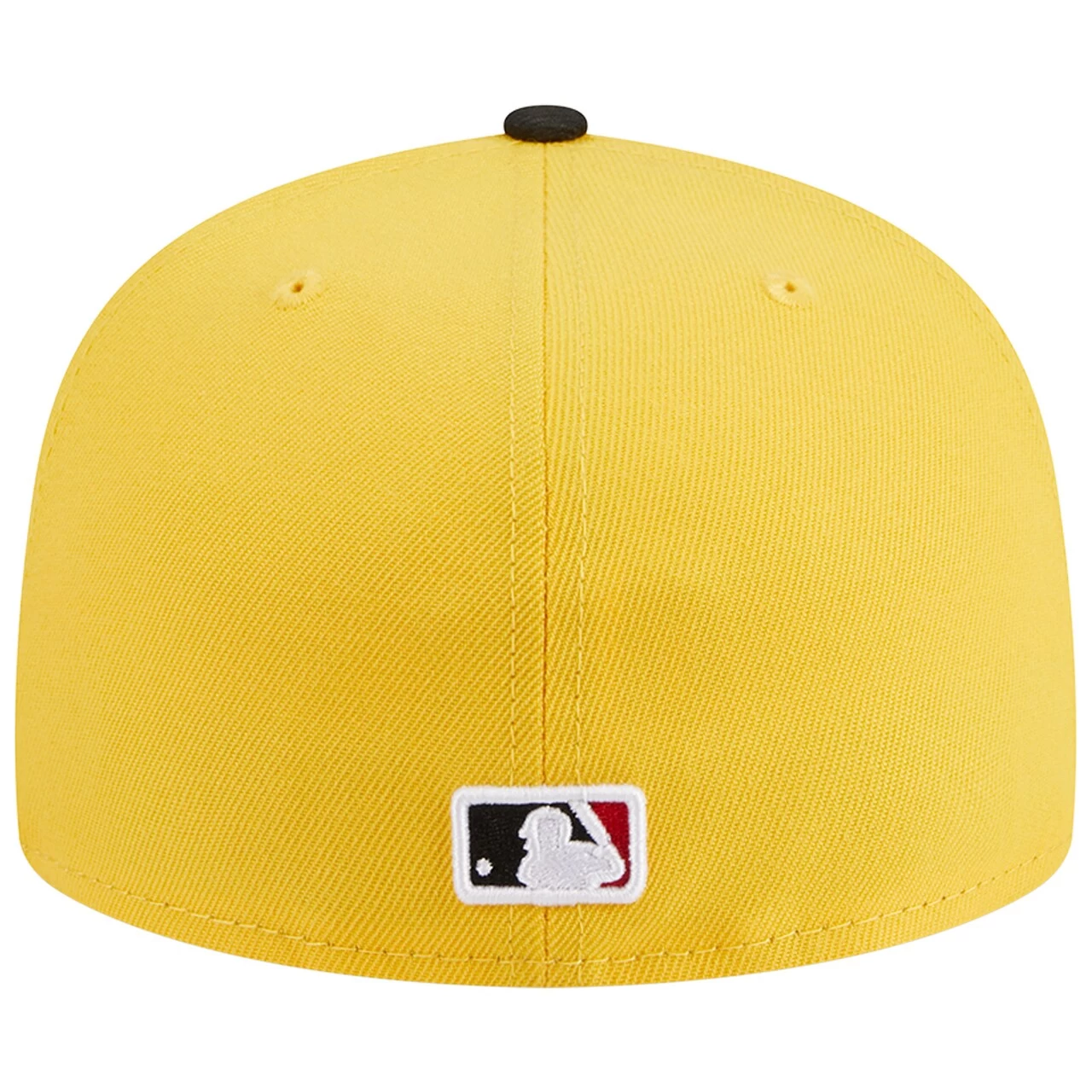 Men's Houston Astros New Era Yellow/Black Grilled 59FIFTY Fitted Hat - Image 4