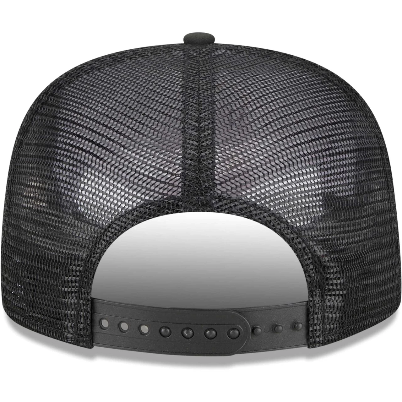 Men's New York Mets New Era White/Black Vacay 2.0 A-Frame Trucker 9FIFTY Snapback Hat - Image 4