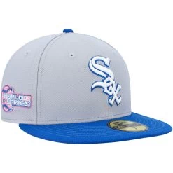 Men's Chicago White Sox New Era Gray/Blue Dolphin 59FIFTY Fitted Hat