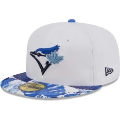 Men's Toronto Blue Jays New Era White/Blue Flamingo 59FIFTY Fitted Hat