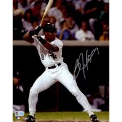 Autographed Kansas City Royals Bo Jackson Fanatics Authentic 8'' X 10'' White Hitting Photograph