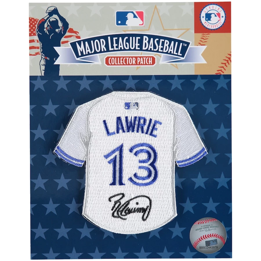 Toronto Blue Jays Brett Lawrie Mini Jersey Patch