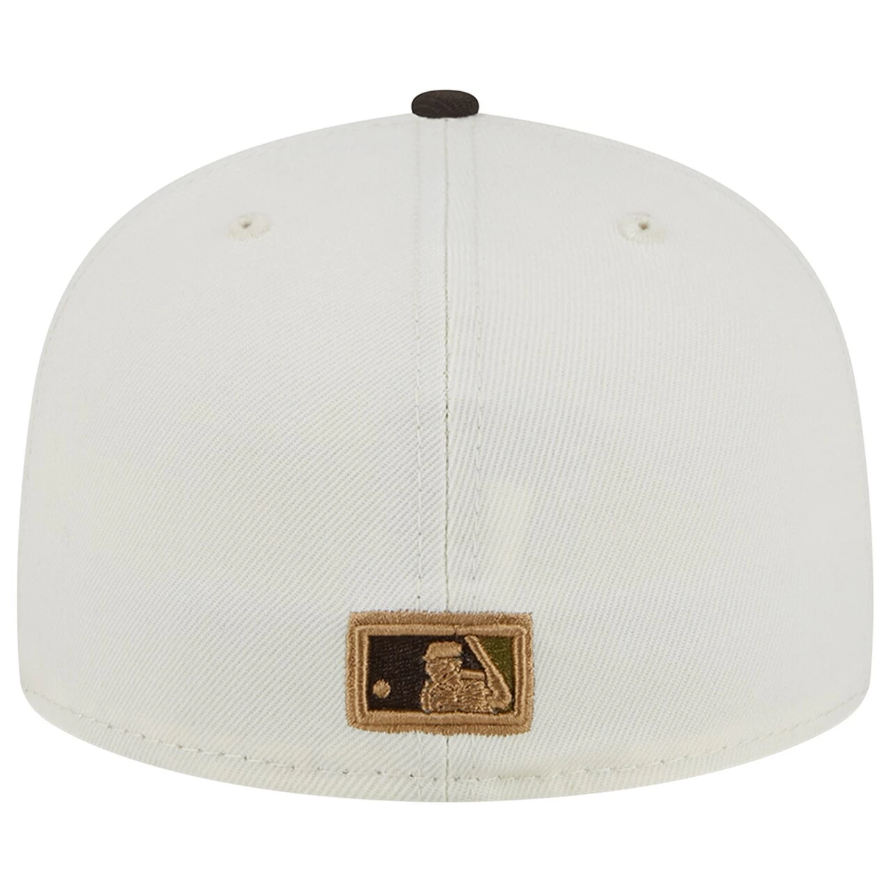 Men's San Diego Padres New Era White/Brown 25th Team Anniversary 59FIFTY Fitted Hat 6 Men's San Diego Padres New Era White/Brown 25th Team Anniversary 59FIFTY Fitted Hat - Image 4