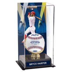 Philadelphia Phillies Bryce Harper Fanatics Authentic 2022 MLB All-Star Game Gold Glove Display Case With Image
