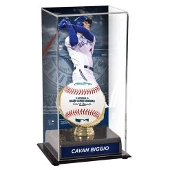 Toronto Blue Jays Cavan Biggio Fanatics Authentic Sublimated Display Case With Gold Glove Holder