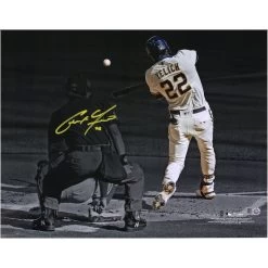 Autographed Milwaukee Brewers Christian Yelich Fanatics Authentic 11" X 14" Spotlight Photograph