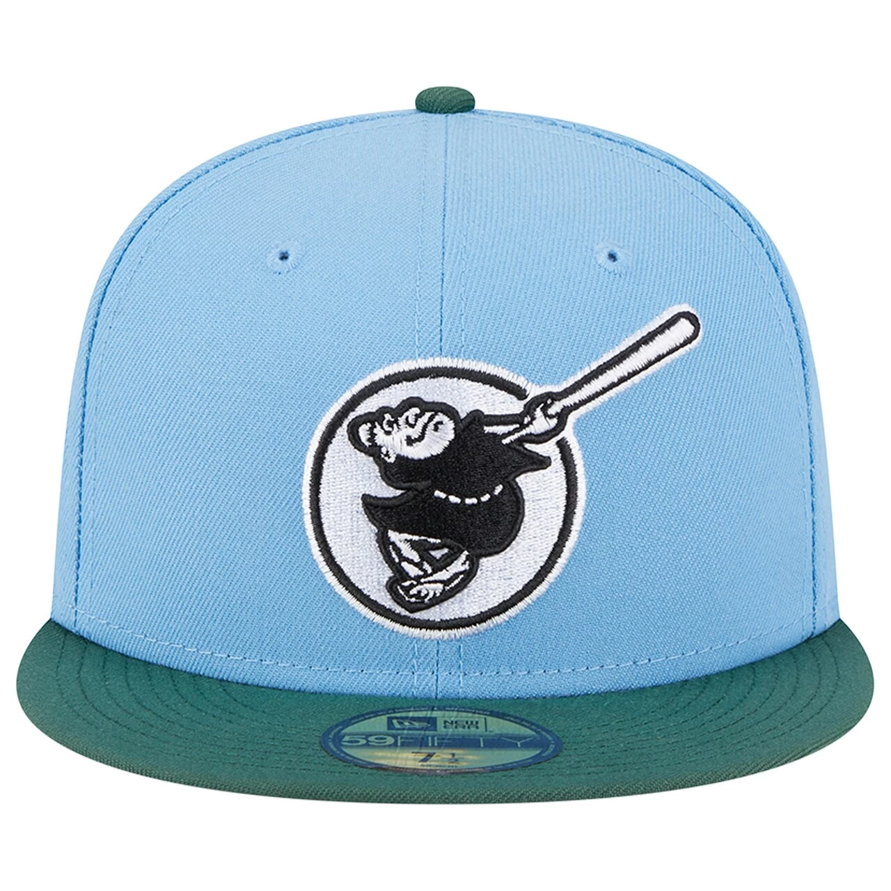 Men's San Diego Padres New Era Sky Blue/Cilantro 1998 World Series 59FIFTY Fitted Hat - Image 2