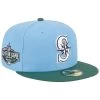 Men's Seattle Mariners New Era Sky Blue/Cilantro 2001 World Series 59FIFTY Fitted Hat