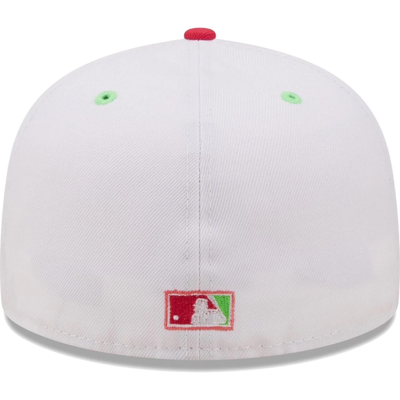 Men's Seattle Mariners New Era White/Coral 25th Anniversary Strawberry Lolli 59FIFTY Fitted Hat - Image 4