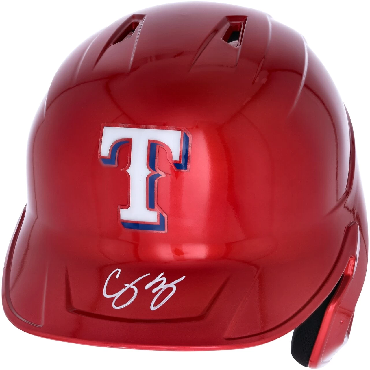 Corey Seager Texas Rangers Autographed Fanatics Authentic Alternate Chrome Rawlings Mach Pro Replica Batting Helmet - Fanatics Exclusive