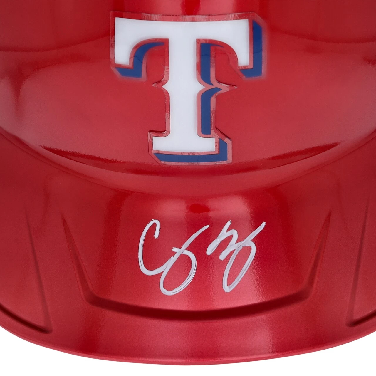 Corey Seager Texas Rangers Autographed Fanatics Authentic Alternate Chrome Rawlings Mach Pro Replica Batting Helmet - Fanatics Exclusive - Image 2