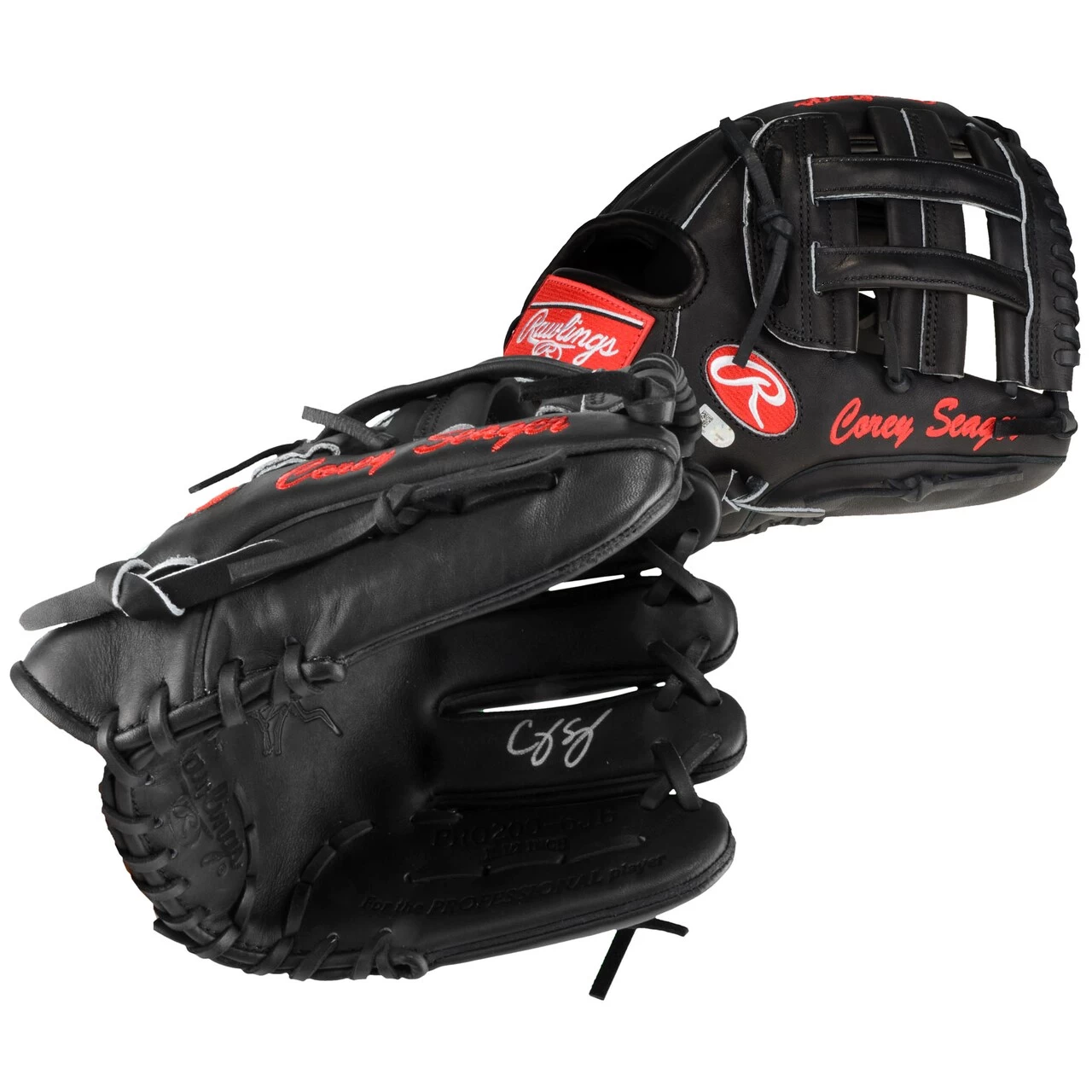 Autographed Texas Rangers Corey Seager Fanatics Authentic Rawlings Game Model Glove