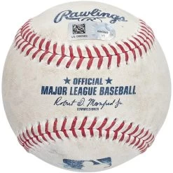 Texas Rangers Corey Seager Fanatics Authentic Game-Used Baseball Vs. New York Yankees On May 8, 2022 - VS732737