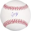 Autographed Texas Rangers Corey Seager Baseball