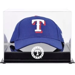 Texas Rangers Fanatics Authentic Acrylic Cap Logo Display Case