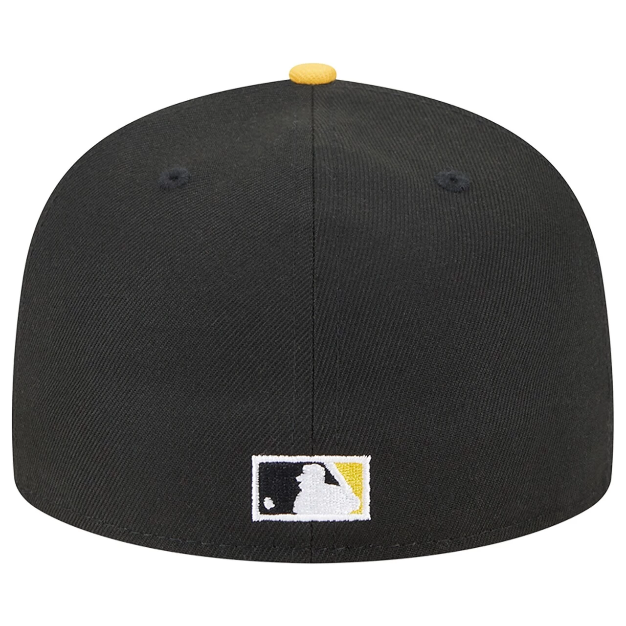 Men's Los Angeles Angels New Era Black/Gold 59FIFTY Fitted Hat - Image 4