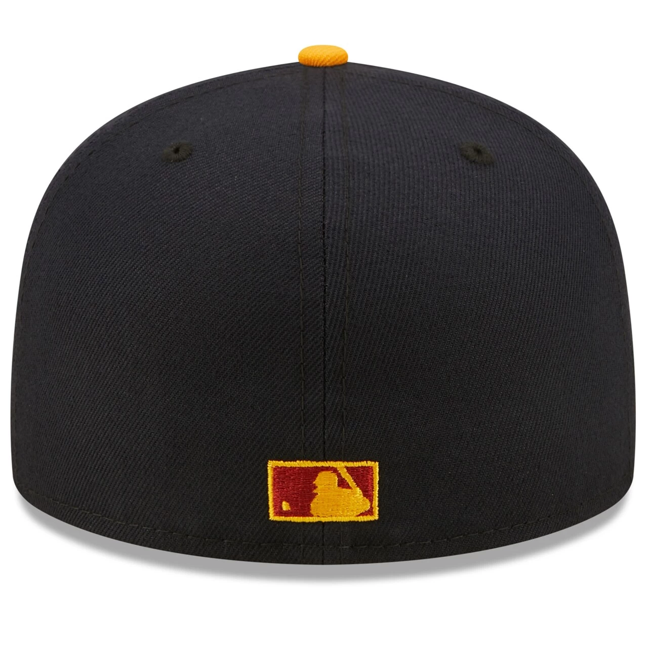 Men's New York Mets New Era Navy/Gold 40th Anniversary Primary Logo 59FIFTY Fitted Hat - Image 4