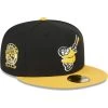 Men's San Diego Padres New Era Black/Gold 59FIFTY Fitted Hat