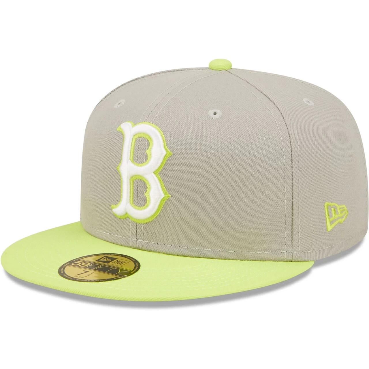 Men's Boston Red Sox New Era Gray/Green 1967 World Series Cyber 59FIFTY Fitted Hat - Image 3