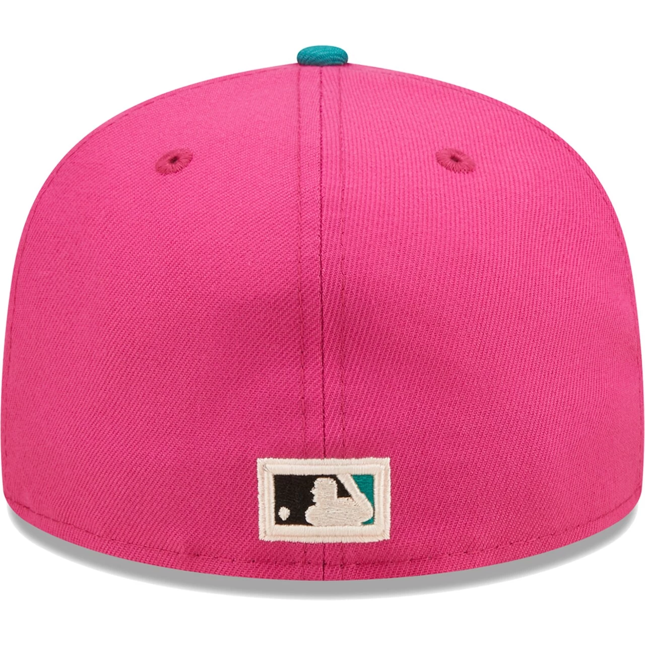 Men's Toronto Blue Jays New Era Pink/Green Cooperstown Collection 25th Anniversary Passion Forest 59FIFTY Fitted Hat - Image 4