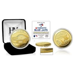 Toronto Blue Jays Highland Mint Gold Stadium Collector Coin