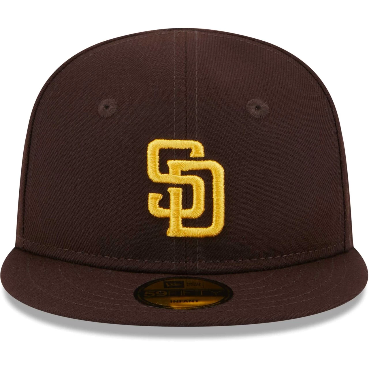 Infant San Diego Padres New Era Brown My First 59FIFTY Fitted Hat - Image 2