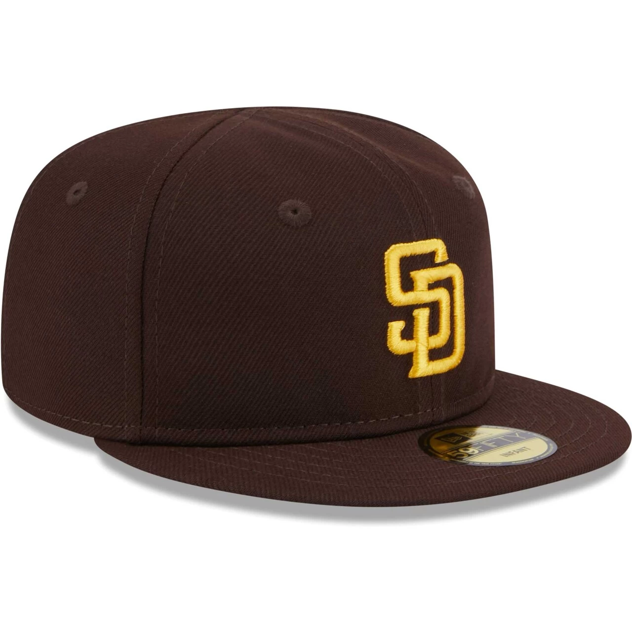 Infant San Diego Padres New Era Brown My First 59FIFTY Fitted Hat - Image 3