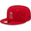 Infant Los Angeles Angels New Era Red My First 59FIFTY Fitted Hat