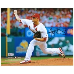 Autographed St. Louis Cardinals Jack Flaherty Fanatics Authentic 8" X 10" Pitching Photograph