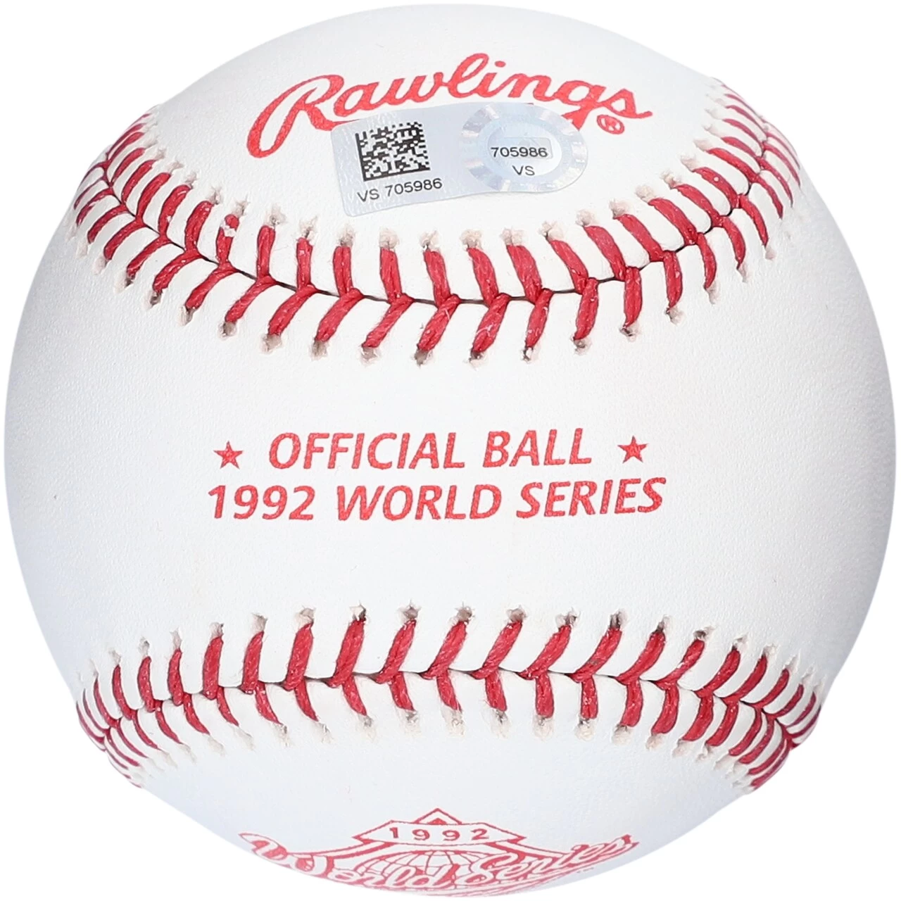 Autographed Toronto Blue Jays Jack Morris Fanatics Authentic Rawlings 1992 World Series Logo Baseball With "92 WS Champs" Inscription - Image 2