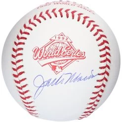 Autographed Toronto Blue Jays Jack Morris Fanatics Authentic Rawlings 1992 World Series Logo Baseball