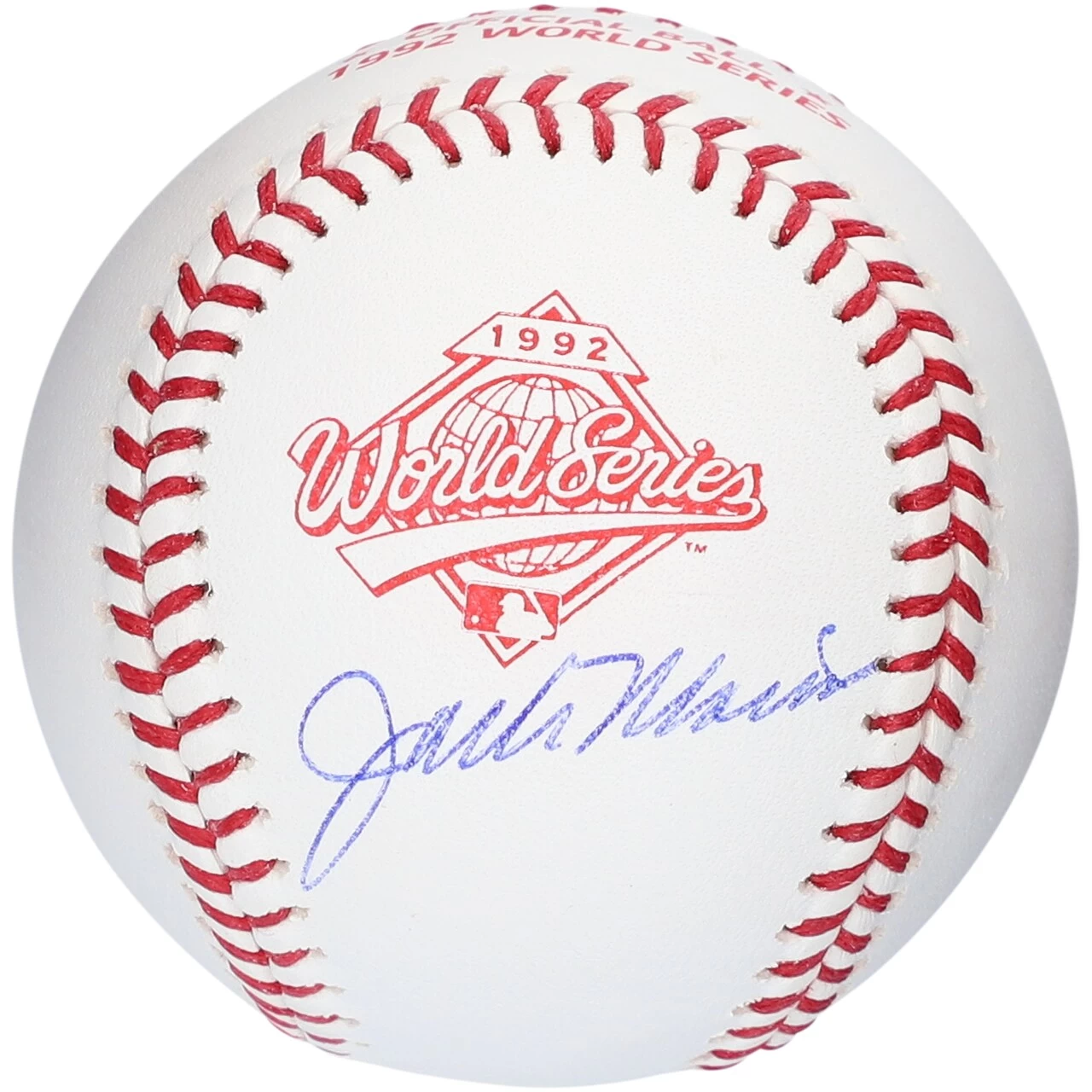 Autographed Toronto Blue Jays Jack Morris Fanatics Authentic Rawlings 1992 World Series Logo Baseball