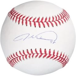 Autographed Texas Rangers Jacob DeGrom Fanatics Authentic Baseball