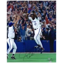 Toronto Blue Jays Joe Carter Fanatics Authentic Autographed 16" X 20" 1993 World Series Walk-Off Home Run Photograph