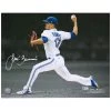 Autographed Toronto Blue Jays Jose Berrios Fanatics Authentic 11" X 14" Pitching Spotlight Photograph