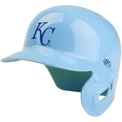 Kansas City Royals Fanatics Authentic Rawlings Alternative Chrome Mini Batting Helmet - Fanatics Exclusive