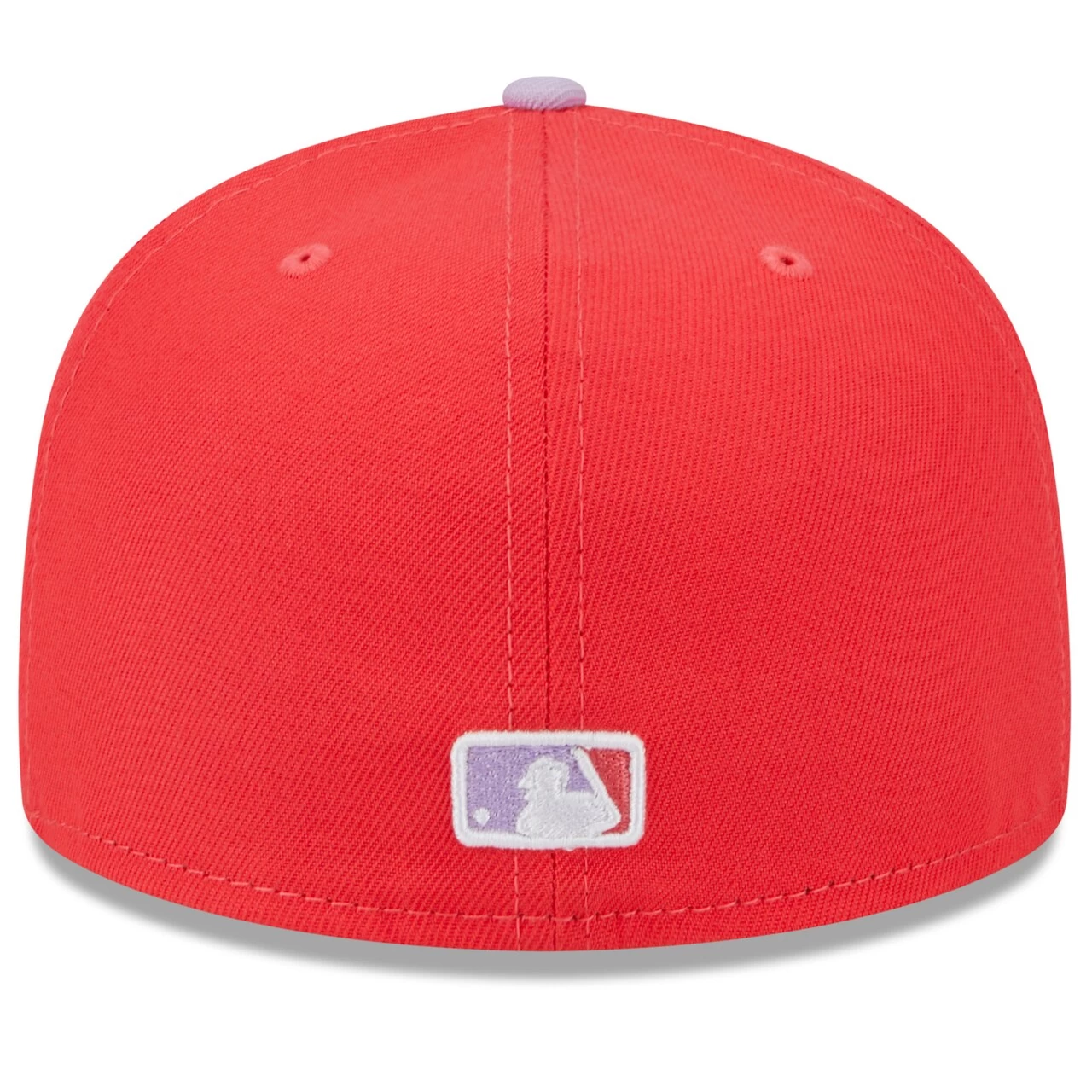 Men's Chicago Cubs New Era Red/Lavender Spring Color Two-Tone 59FIFTY Fitted Hat - Image 4
