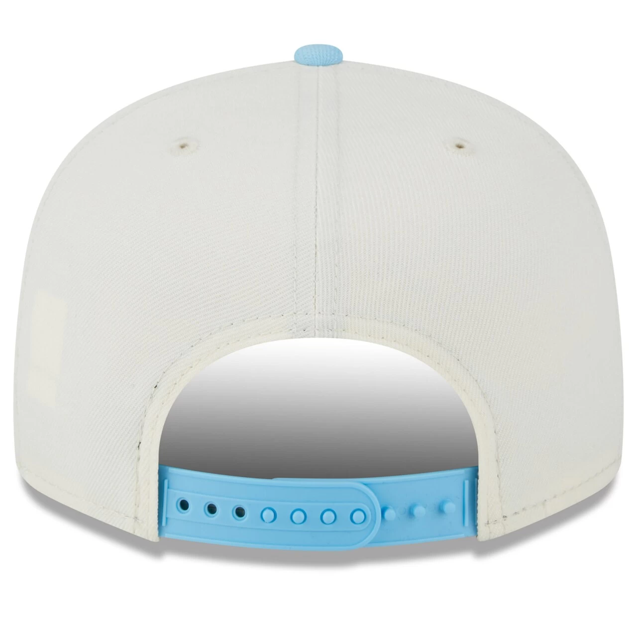 Men's Tampa Bay Rays New Era White/Light Blue Spring Basic Two-Tone 9FIFTY Snapback Hat - Image 4