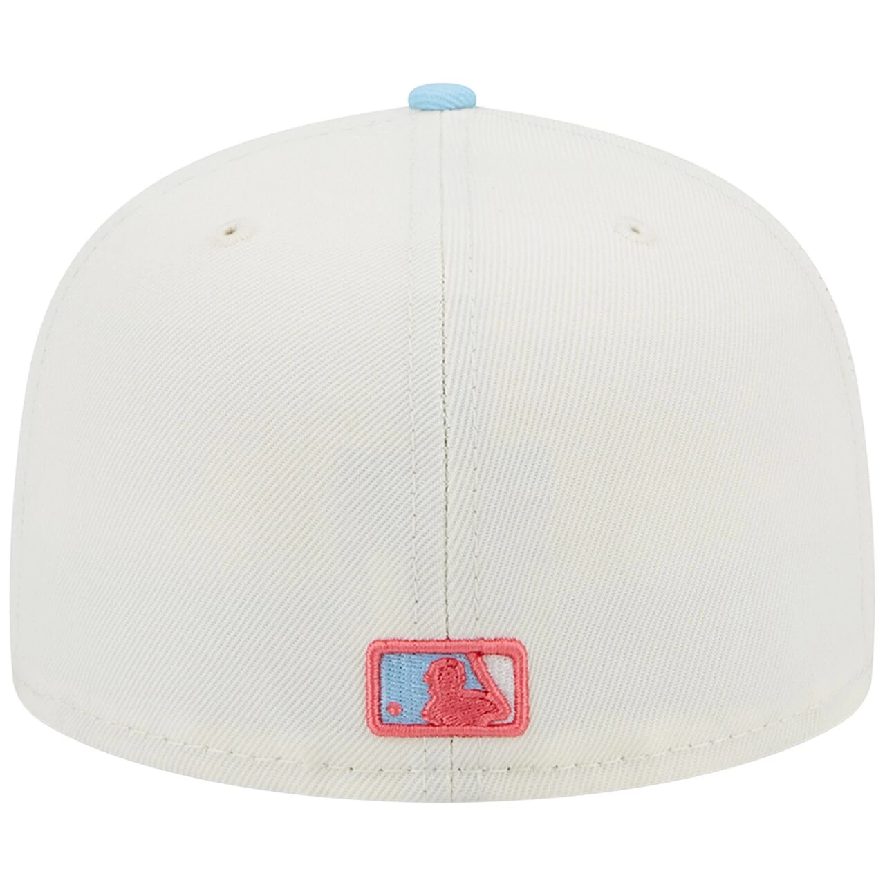 Men's Tampa Bay Rays New Era Cream/Light Blue Spring Color Two-Tone 59FIFTY Fitted Hat - Image 4