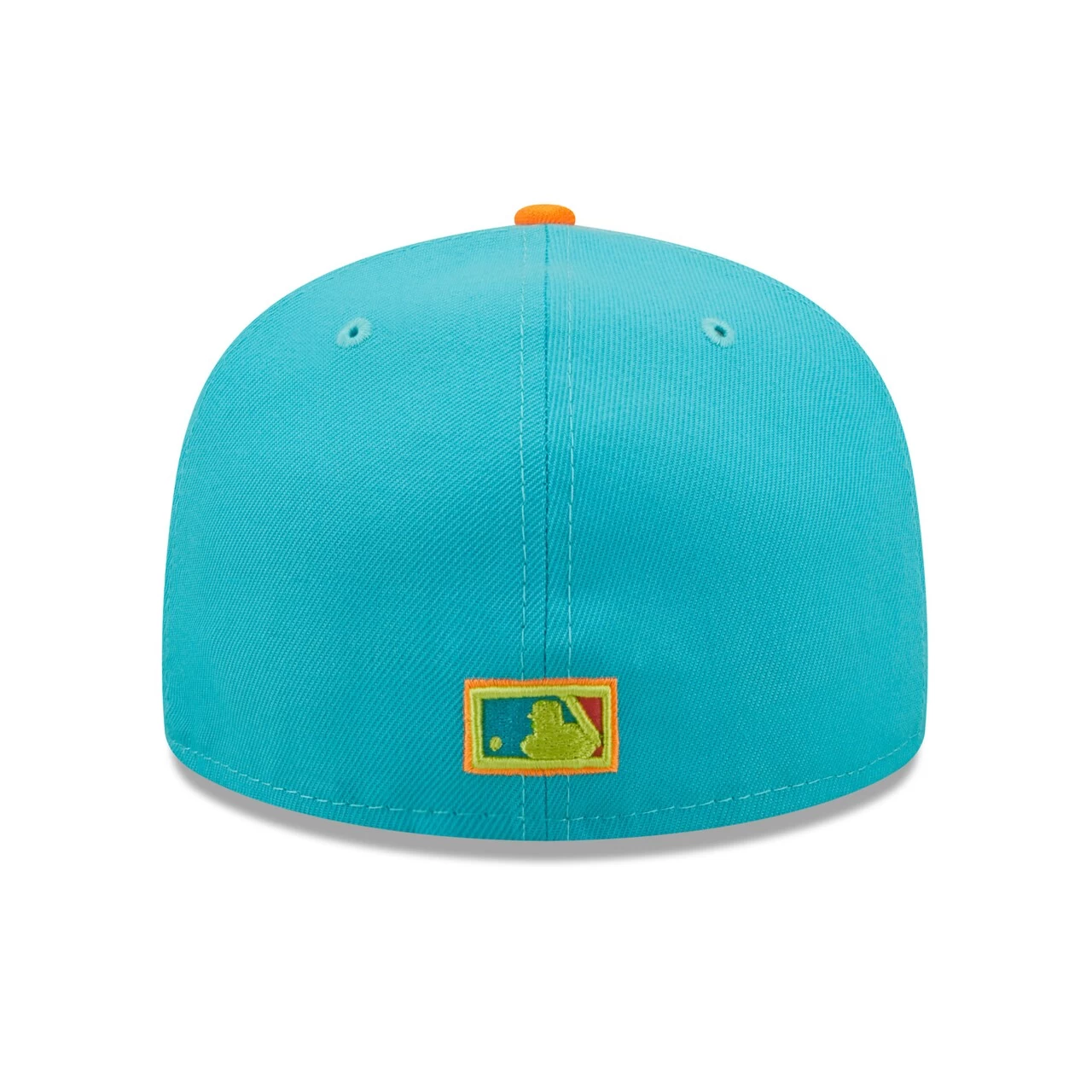 Men's Los Angeles Angels New Era Blue/ Vice Highlighter 59FIFTY Fitted Hat - Image 4