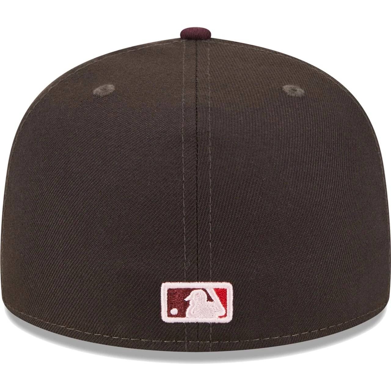 Men's Houston Astros New Era Brown/Maroon Chocolate Strawberry 59FIFTY Fitted Hat - Image 4