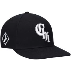 Men's Chicago White Sox '47 Black 2021 City Connect Captain Snapback Hat