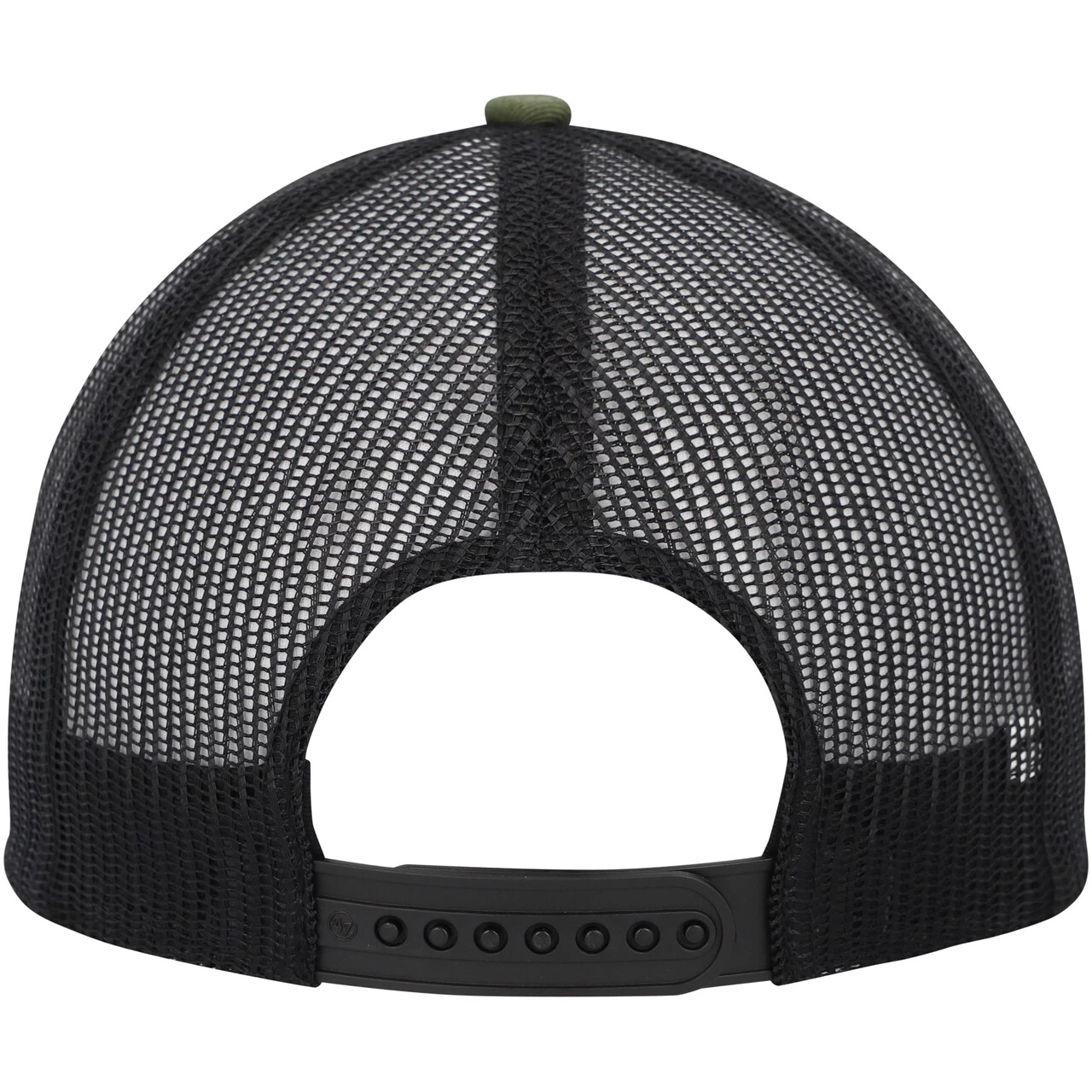 Men's Miami Marlins '47 Camo Trucker Snapback Hat - Image 4