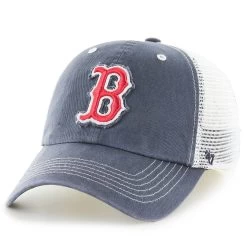 Men's Boston Red Sox '47 Navy Blue Mountain Trucker Flex Hat
