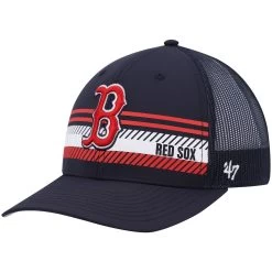 Men's Boston Red Sox '47 Navy Cumberland Trucker Snapback Hat